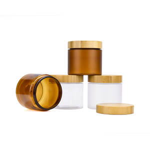 Thú cưng cơ thể Bơ Bơ CREAM CREAM CREAM với nắp tre
