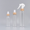 Leere Shampoo-Flasche aus Kunststoff