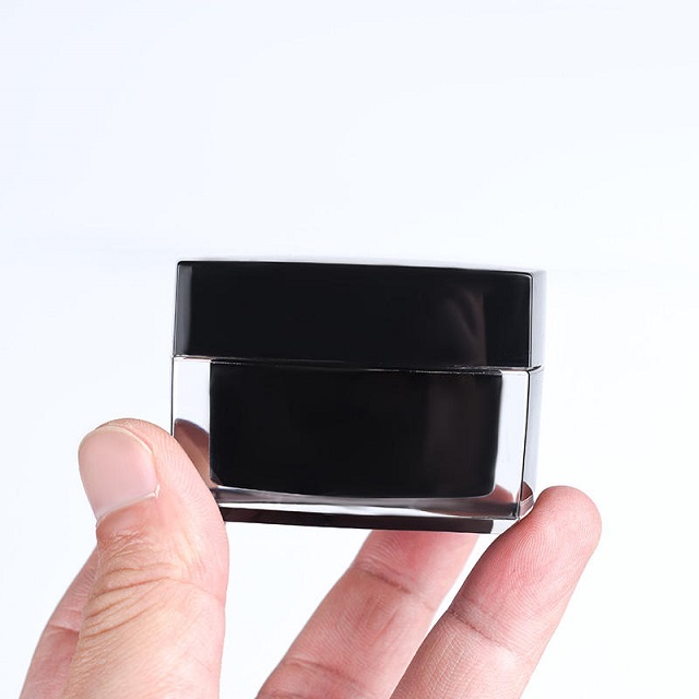 Emballage cosm&eacute;tique acrylique carr&eacute; de luxe vide 5g 10g 15g 30g 50g