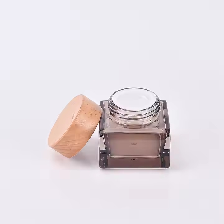 Bao bì chăm sóc da bằng kính logo tùy chỉnh