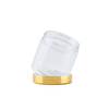 Cr&egrave;mecontainer Voedselveilige transparante plastic potten