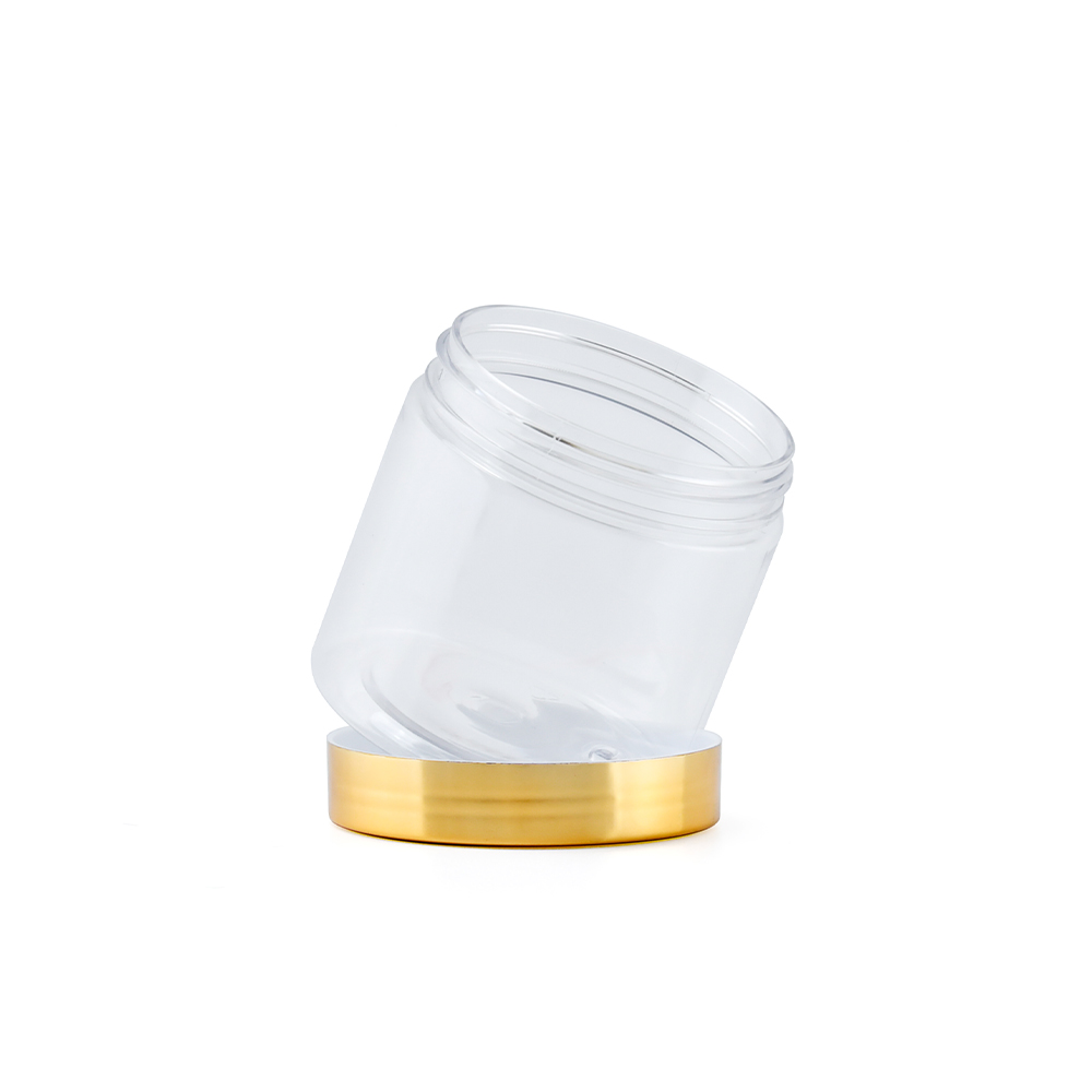 Cr&egrave;mecontainer Voedselveilige transparante plastic potten