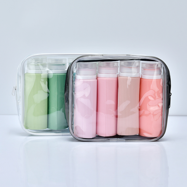 Bouteilles de voyage en plastique rechargeables