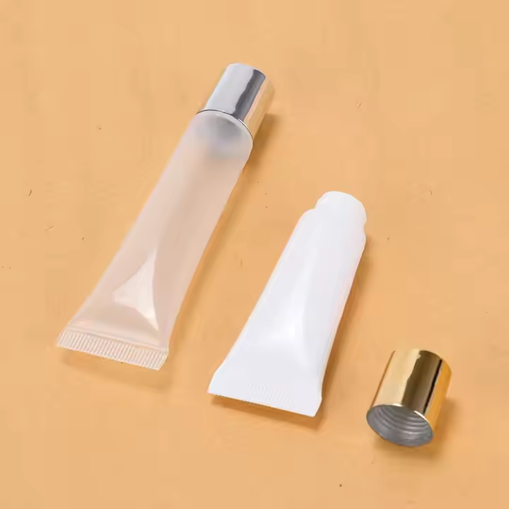 Lege Lipgloss Tubes 10 ml Helder Hervulbare Knijp Tubes voor Lipgloss Lippenbalsem Lotion Meer Reizen Toiletartikelen