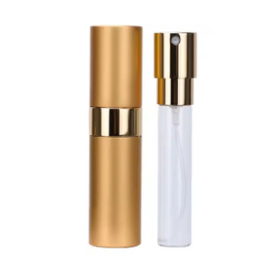 Flacon pulv&eacute;risateur d'atomiseur de parfum en aluminium de taille voyage