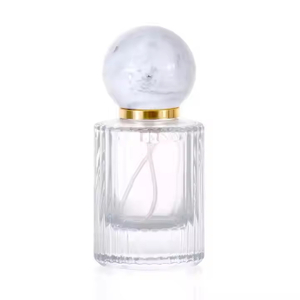 عطر عطر فارغ فاخر مخصص بخاخ شفاف 30 مل 50 مل زجاجة عطر زجاجية