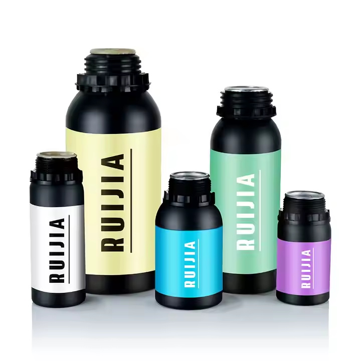 cosmetische aluminium fles met fraudebestendige deksel