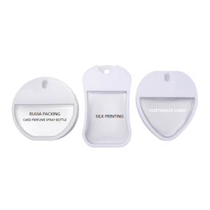 プラスチック製のクレジット カード香水スプレー ボトル