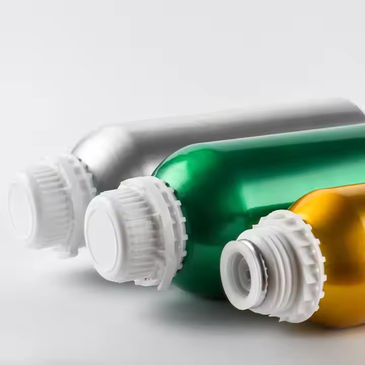  Botella de aluminio con tapa a prueba de manipulaciones