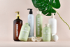 Shampoo-Flasche aus Kunststoff f&uuml;r Conditioner-Lotion