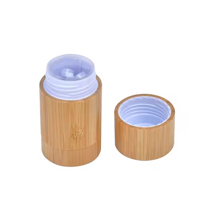 Yuvarlak Twist up Salve Bambu Deodorant T&uuml;p&uuml;