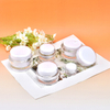 Envase de crema acr&iacute;lica de 5g, 15g, 30g, 50g, Vac&iacute;o claro, redondo, de doble pared, de pl&aacute;stico, para crema facial y ojos, paquete de cosm&eacute;ticos para el cuidado de la piel