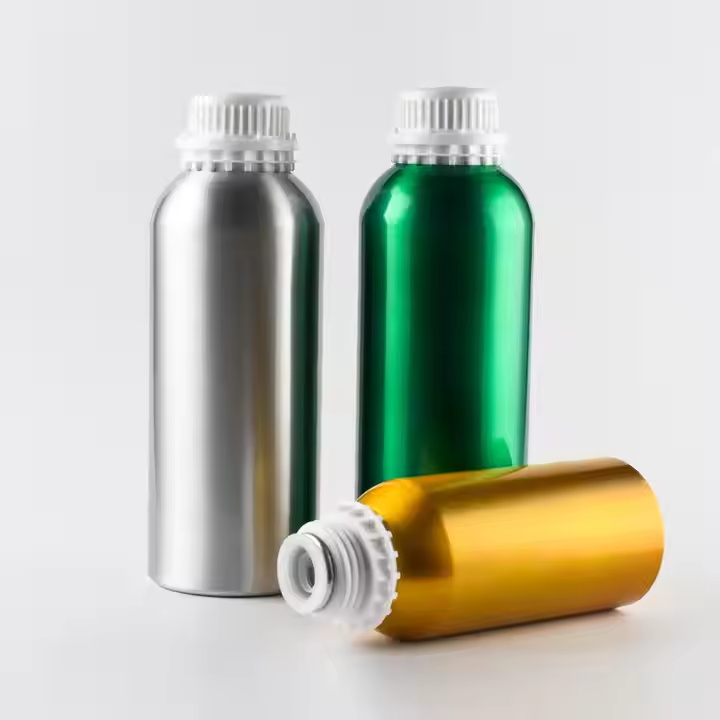  Botella de aluminio con tapa a prueba de manipulaciones