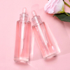 ฟรีตัวอย่างเครื่องสำอางที่ว่างเปล่า 1oz 30ml 50ml 60ml Skincare Serum น้ำมันหอมระเหยผมแก้ว Dropper ขวด clear Dropper