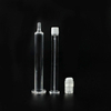 Leere kosmetische Spritzenflasche