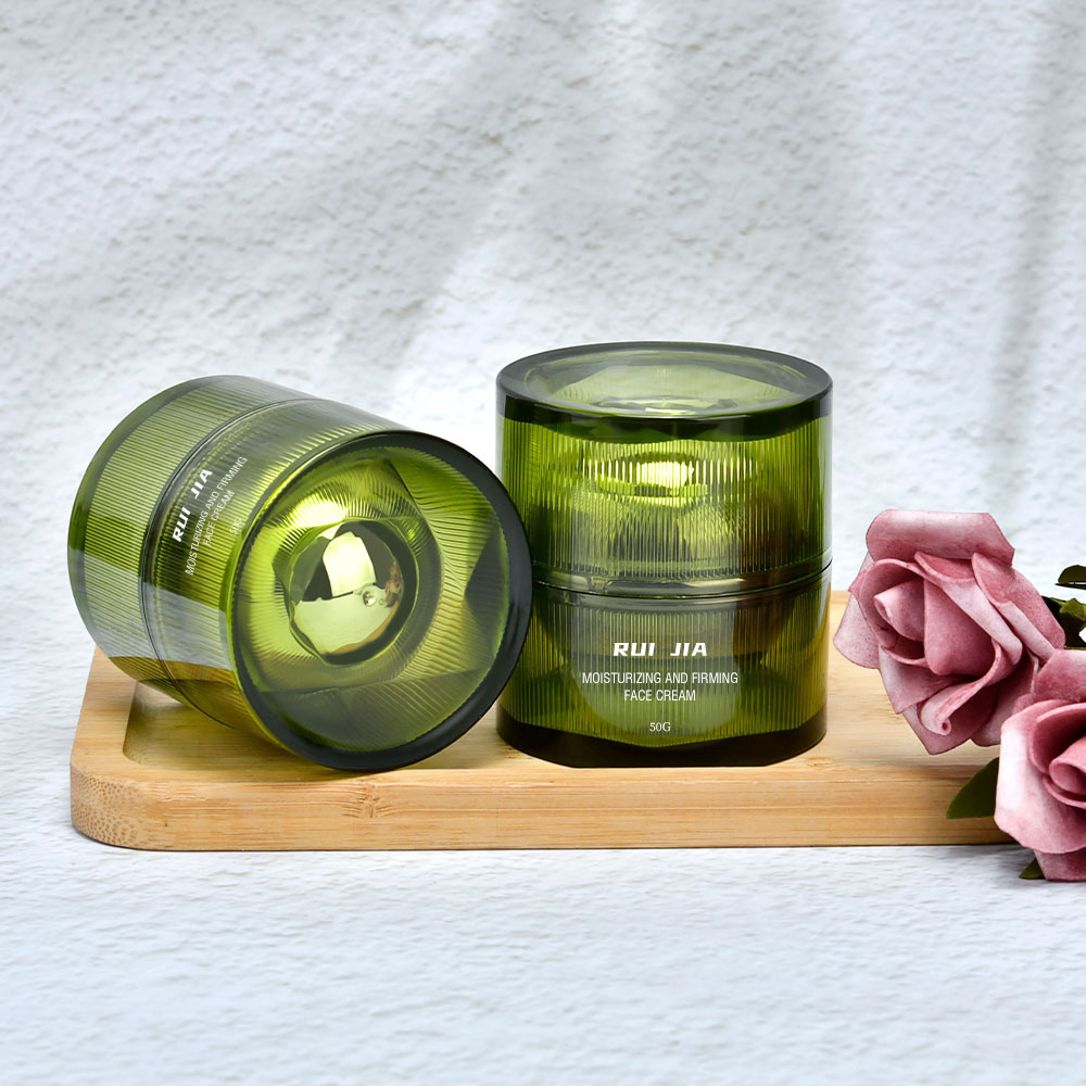 Tarro redondo de la crema facial de la loci&oacute;n de la materia prima de los PP del cuidado de piel redondo del envase cosm&eacute;tico pl&aacute;stico dise&ntilde;ado para requisitos particulares de 30g 50g