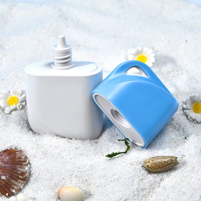 Leere Hautpflegeverpackungen 30 ml 50 ml Sonnenschutzflaschenverpackung Squeeze-Hautpflegecreme-Sonnenschutzflasche Kosmetikverpackung
