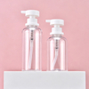 Amberkleurige lotionfles