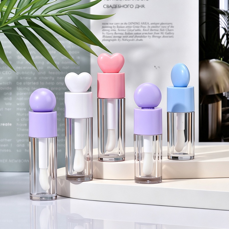 Leere Lipgloss-Tuben, 10 ml, transparent