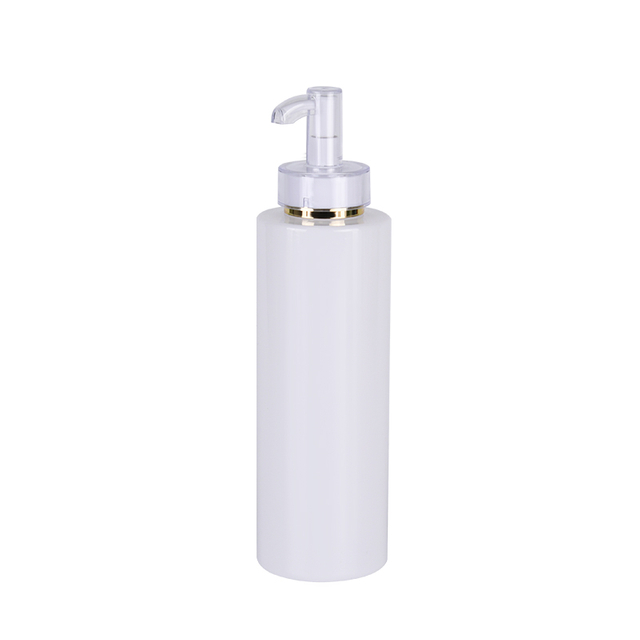 Bouteille en plastique de luxe pour shampoing, 100ml, 150ml, 200ml, 300ml, 500ml, Lotion pour le corps rechargeable, bouteille en plastique PET avec pompe