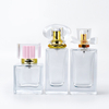 Aangepaste lege parfumgeurspray heldere 30 ml 50 ml 60 ml glazen parfumspuitfles