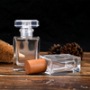 Aangepaste lege parfumgeurspray heldere 30 ml 50 ml 60 ml glazen parfumspuitfles