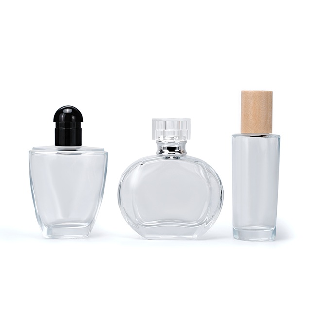 Aangepaste lege parfumgeurspray heldere 30 ml 50 ml 60 ml glazen parfumspuitfles